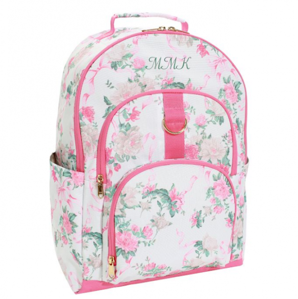 Tas Rucksack dengan Aksen Pita Warna-warni